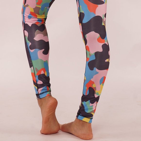 Camo Leggings Yoga Pants Dry-Fit - Picture 3 of 4